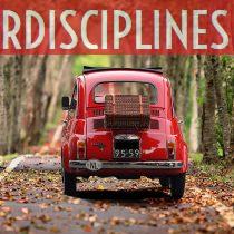 fiat 500, automobile, trees